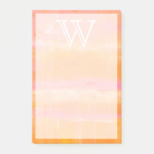 Monogram Karibiska Himlen Post-it Block