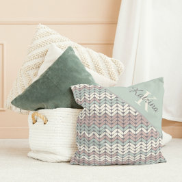 Monogram kastkudde kudde