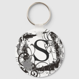 Monogram Keychain "S" Nyckelring