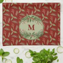 Monogram Kitchen Towel Kökshandduk