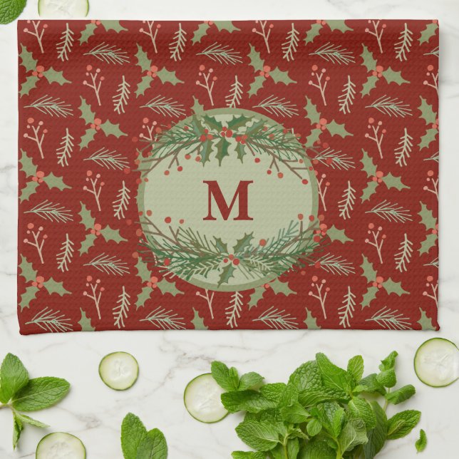 Monogram Kitchen Towel Kökshandduk (Vikta)