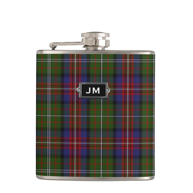 Monogram Klan Hargis Tartan-kolv Fickplunta (Framsidan)