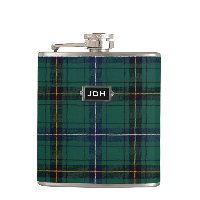 Monogram Klan Henderson Tartan-kolv Fickplunta (Framsidan)