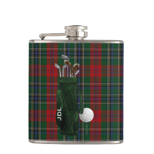 Monogram Klan MacLean Tartan Play Golf-kolv Fickplunta