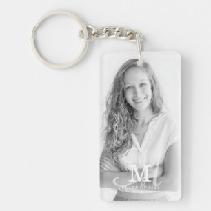 Monogram klass År - Anpassningsbar Foto Studenten