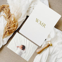 Monogram Kön Neutral födelse