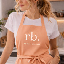 Monogram Korallpersika Elegant Feminim Minimalisti