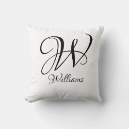 Monogram Kudde