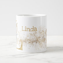 Monogram ’L’ Jumbo Mugg Soppa Ice Cream