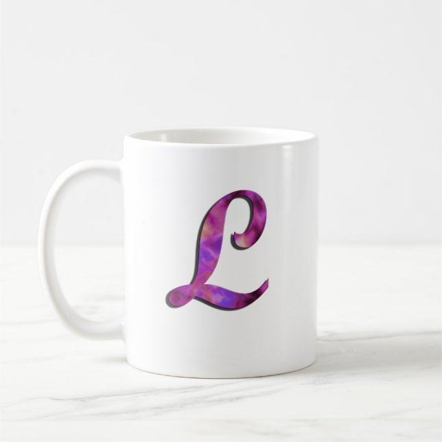 Monogram L mugg (Vänster)