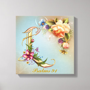 Monogram L Premium Wrapped Canvas (glapp)