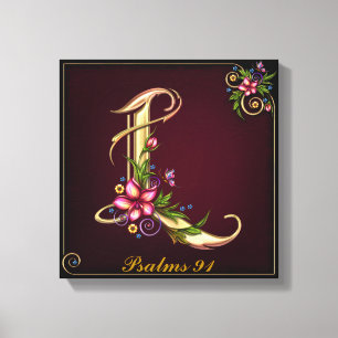 Monogram L Premium Wrapped Canvas (glapp)