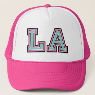 Monogram"LA" initialer Keps