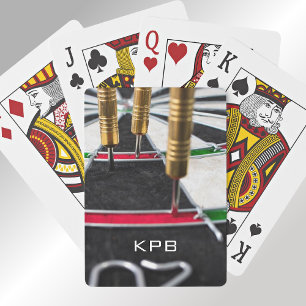 Monogram, Lägg till ditt vertikala foto, Familj Sp Casinokort