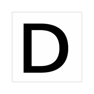 Monogram lägga namn bokstav alfabet enkel minimal självfärgande stämpel