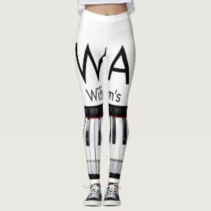 Monogram lägger till den första pianomusiken i bre leggings
