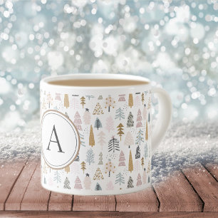 Monogram Land Julgranar 6 oz Espressomugg