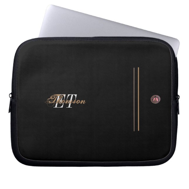 Monogram Laptop Fodral (Framsidan)