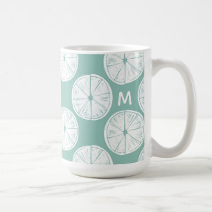 Monogram Låt oss Taco Om Kärlek Teal Limit Kaffemugg