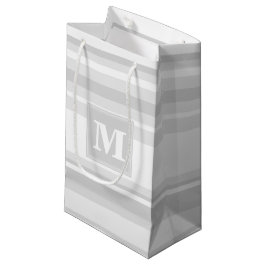 Monogram lätt grått rand