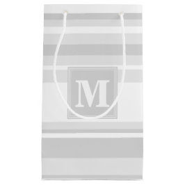 Monogram lätt grått rand