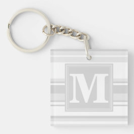 Monogram lätt grått rand