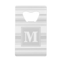 Monogram lätt grått rand