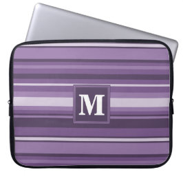 Monogram Lavender rand Laptop Sleeve