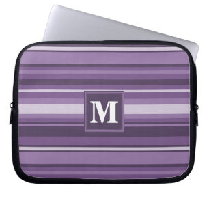 Monogram Lavender rand Laptop Sleeve