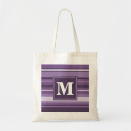 Monogram Lavender rand Tygkasse
