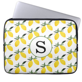 Monogram Lemon Citrus Laptop Fodral