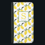 Monogram Lemon Citrus Namn Plånboksfodral För Samsung Galaxy S5<br><div class="desc">Monogram citruscitrus Samsung Galaxy-plånbok med namn. Enkel att ändra monogrammet och namn från produktsidan. Roligt och söt sommar mönster.</div>