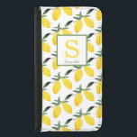 Monogram Lemon Citrus Namn Plånboksfodral För Samsung Galaxy S5<br><div class="desc">Monogram citruscitrus Samsung Galaxy-plånbok med namn. Enkel att ändra monogrammet och namn från produktsidan. Roligt och söt sommar mönster.</div>