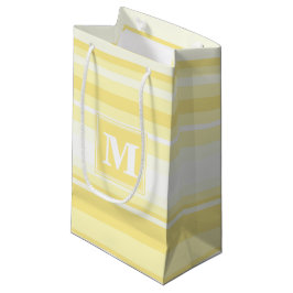Monogram lemon gult rand