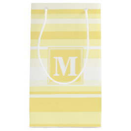 Monogram lemon gult rand