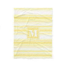 Monogram lemon gult rand