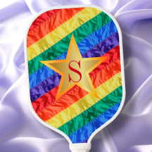 Monogram LGBTQ Rainbow Flagga Gay pride Flagga Sta