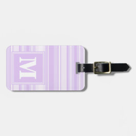 Monogram lilac rand bagagebricka