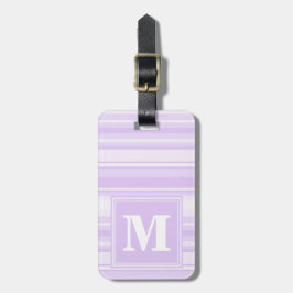 Monogram lilac rand bagagebricka