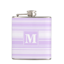 Monogram lilac rand fickplunta