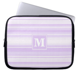 Monogram lilac rand laptop sleeve