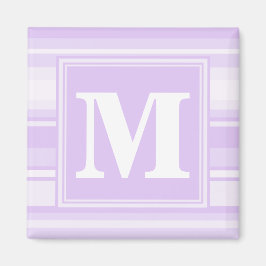 Monogram lilac rand magnet