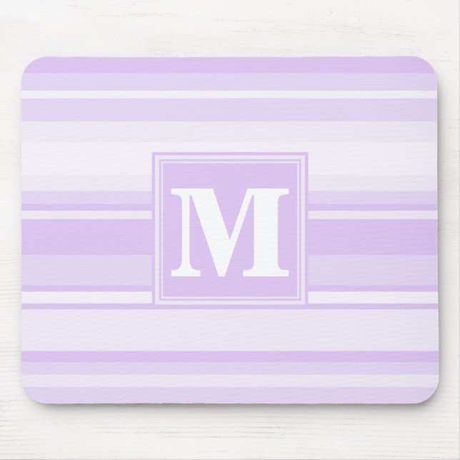 Monogram lilac rand musmatta (Framsidan)