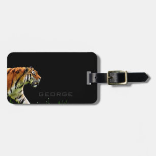 Monogram. Lone Tiger. Bagagebricka