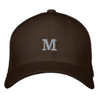 Monogram M Inledande Brev-flefitylle