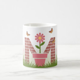 Monogram M Vår Garden Mugg