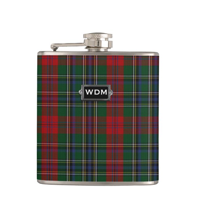 Monogram MacLean Tartan-kolv Fickplunta (Framsidan)