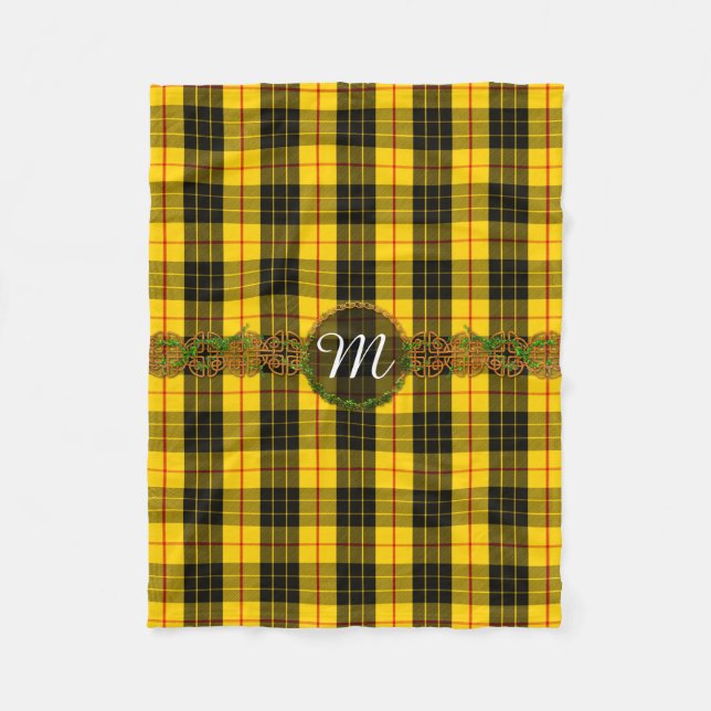 Monogram MacLeod Tartan Fleecefilt (Framsidan)