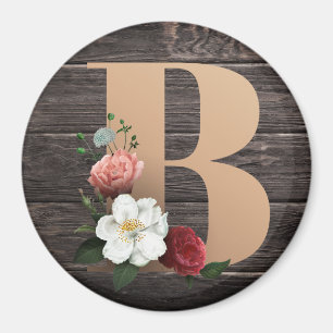Monogram Magnet