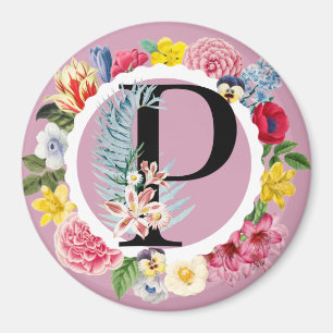 Monogram Magnet